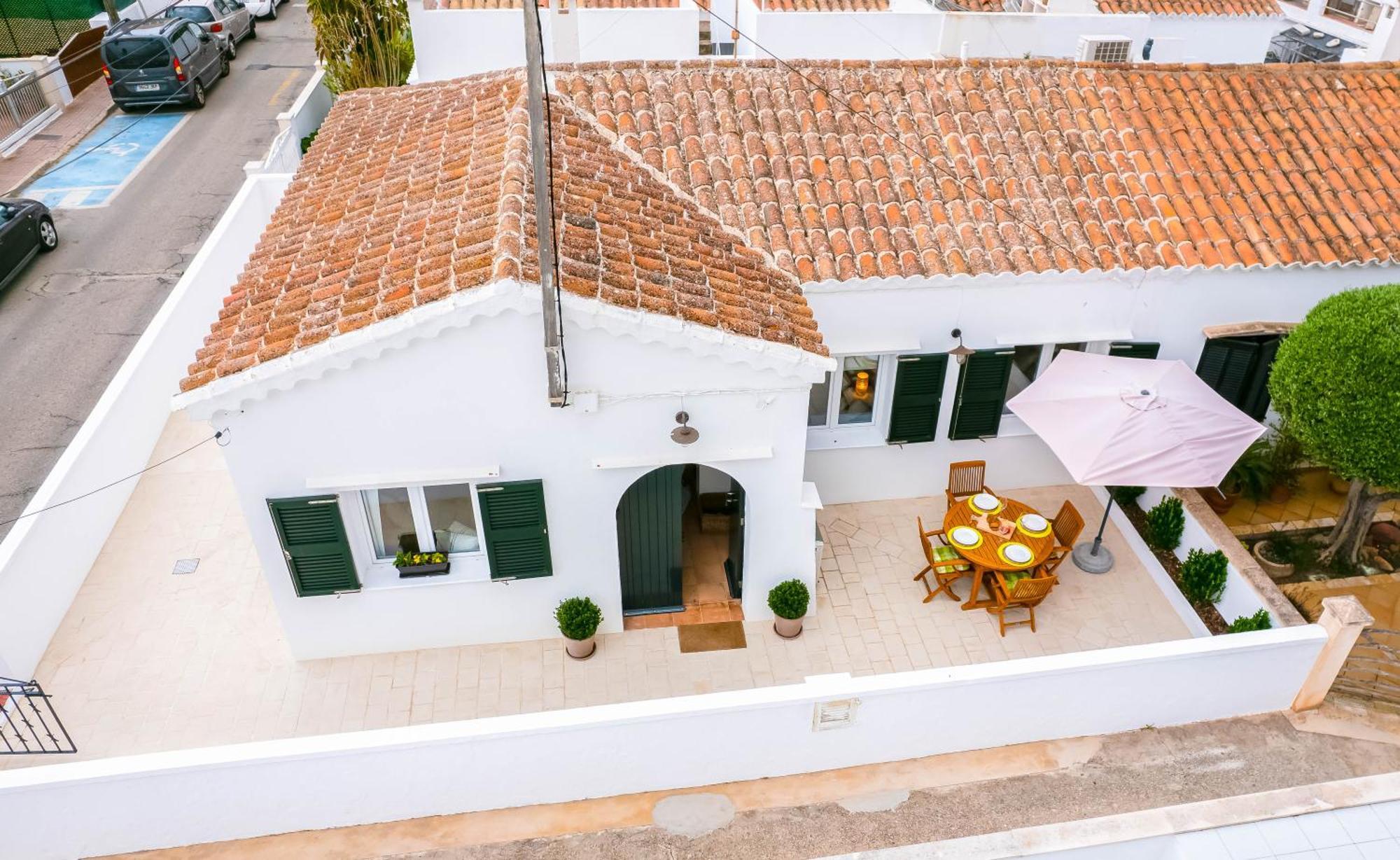 Casa Menorquina Centro Ciutadella Villa Buitenkant foto