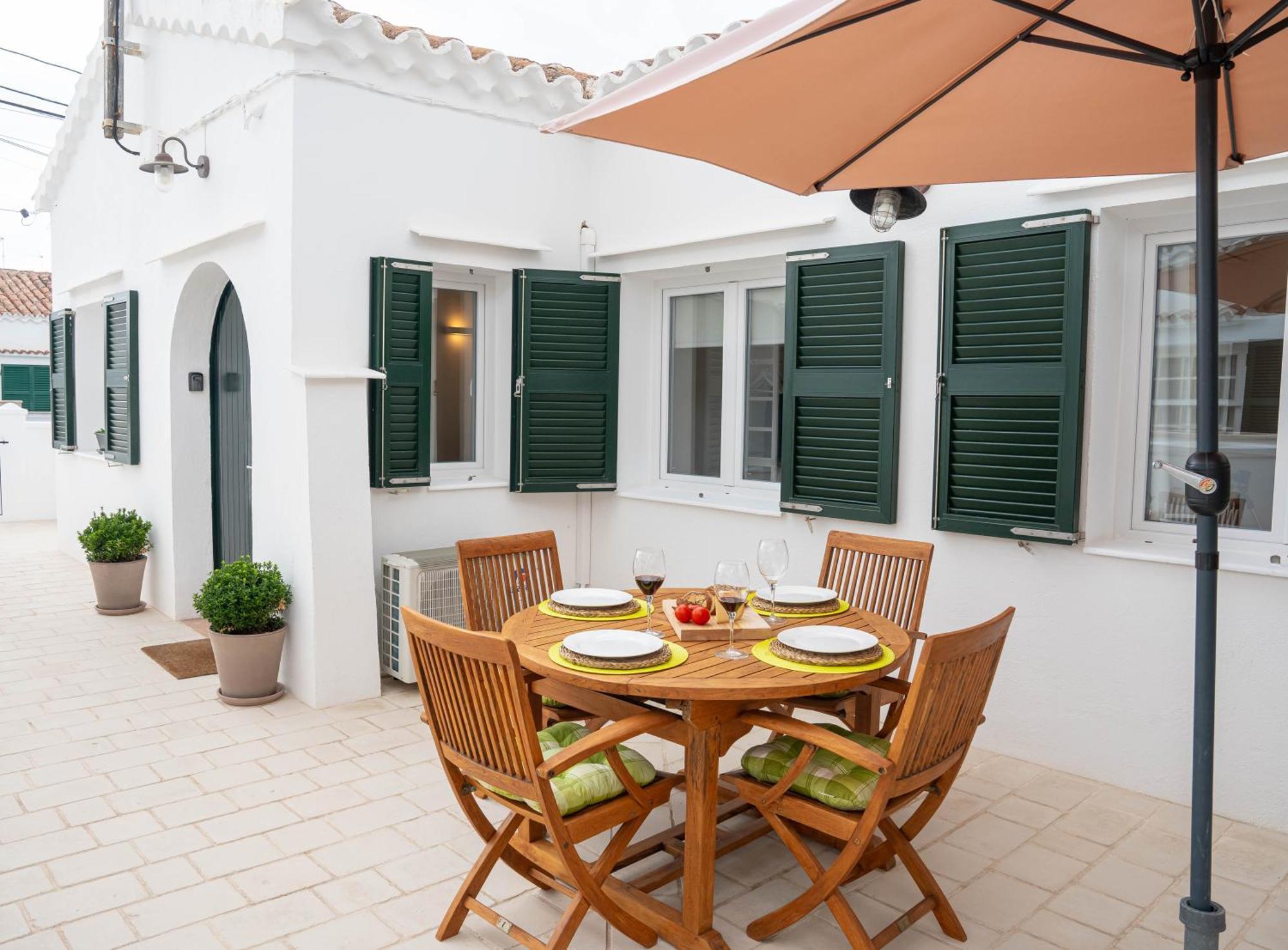 Casa Menorquina Centro Ciutadella Villa Buitenkant foto
